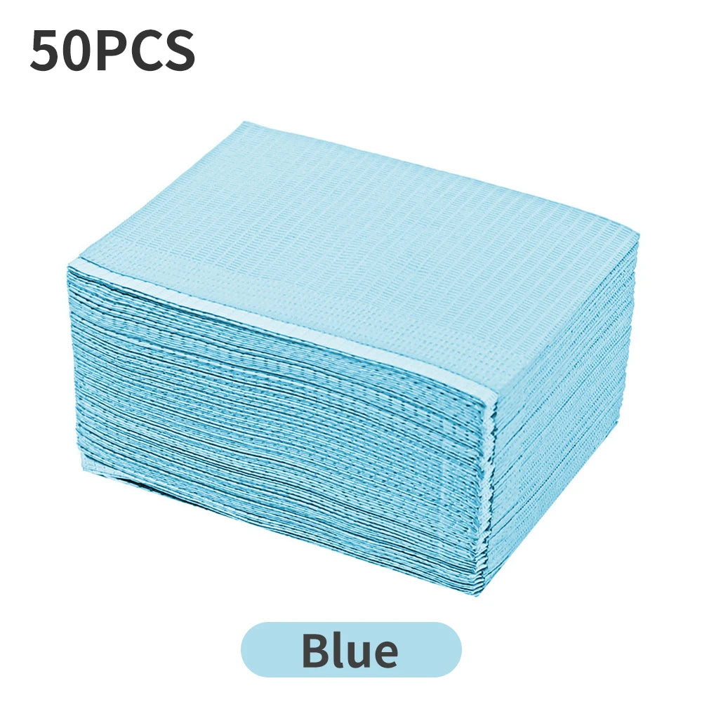 50pcs Tattoo Clean Pad Mat Waterproof for Manicure Makeup Tattoo Microblading Supplies Accessories Disposable Tattoo Clean Pad