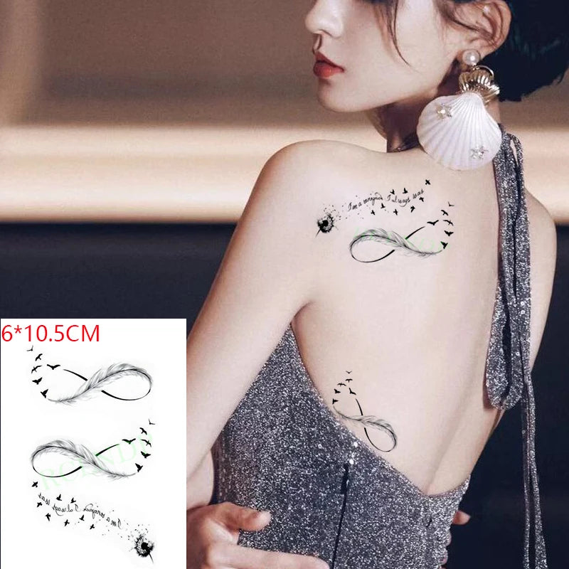 Anime Fire Flame Temporary Tattoo – Waterproof Flash Tattoo for Kids, Men & Women