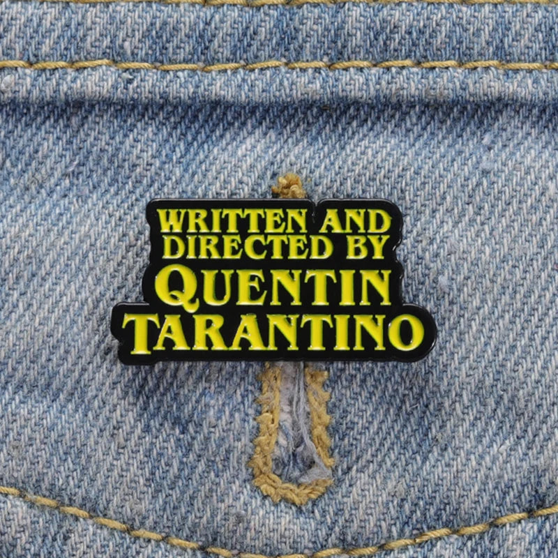 Adventure Thriller Film Enamel Pins Custom Revenge Movies Brooches Lapel Badges Jewelry Gift for Fans Friends
