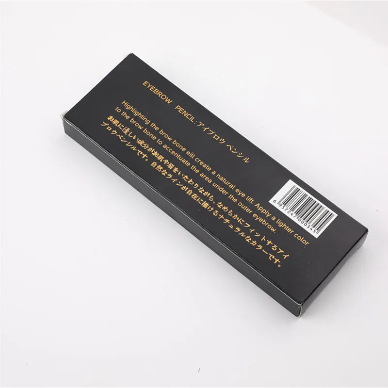 Waterproof Eyebrow Pencil with Soft Brush – Long-Lasting Permanent Makeup Tattoo Tool