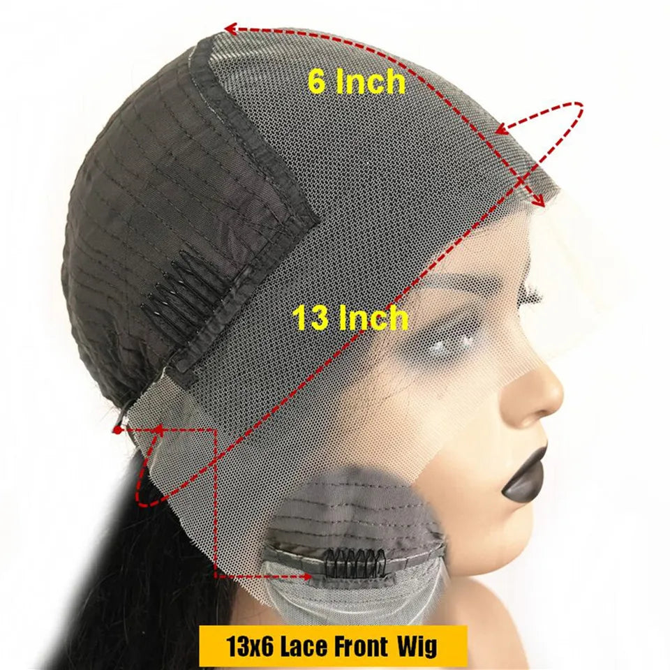 Dark Brown Highlight Short Bob 13x4 Lace Front Human Hair Wig With Bangs For Women Scalp Silk Top Closure Wig Brazilian Remy