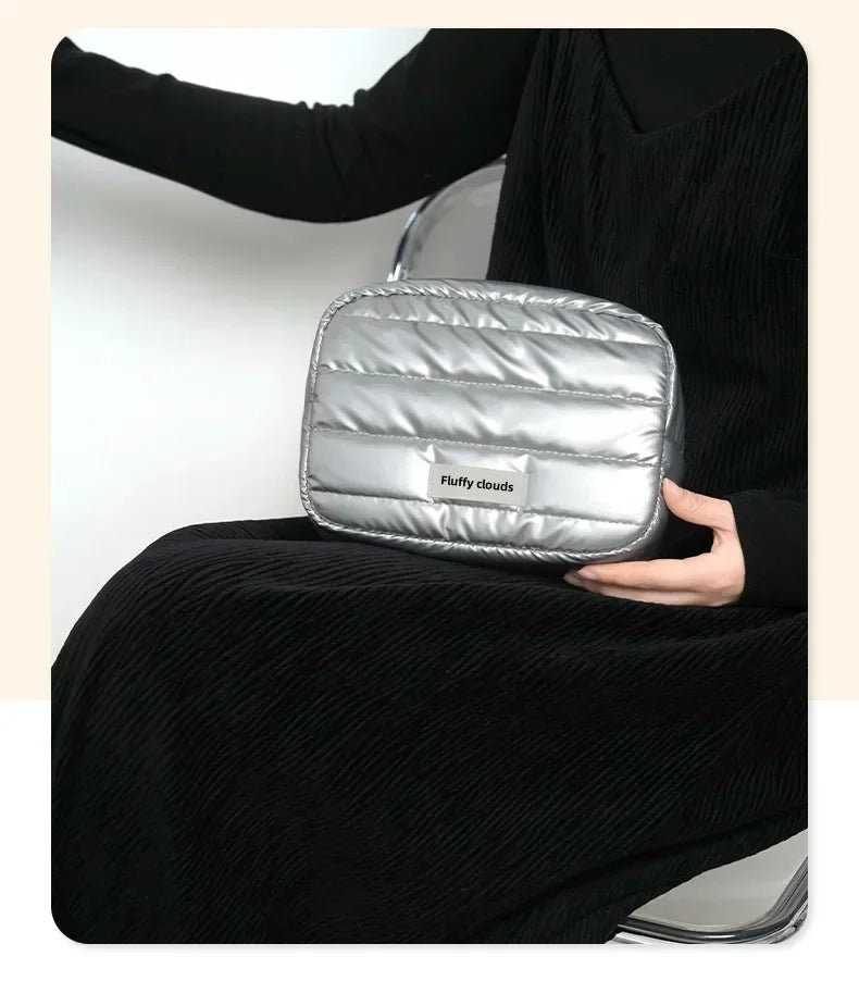 Fashion Large Capacity Travel Makeup Bag Portable Multifunctional Cosmetic Storage Washbag Organizer