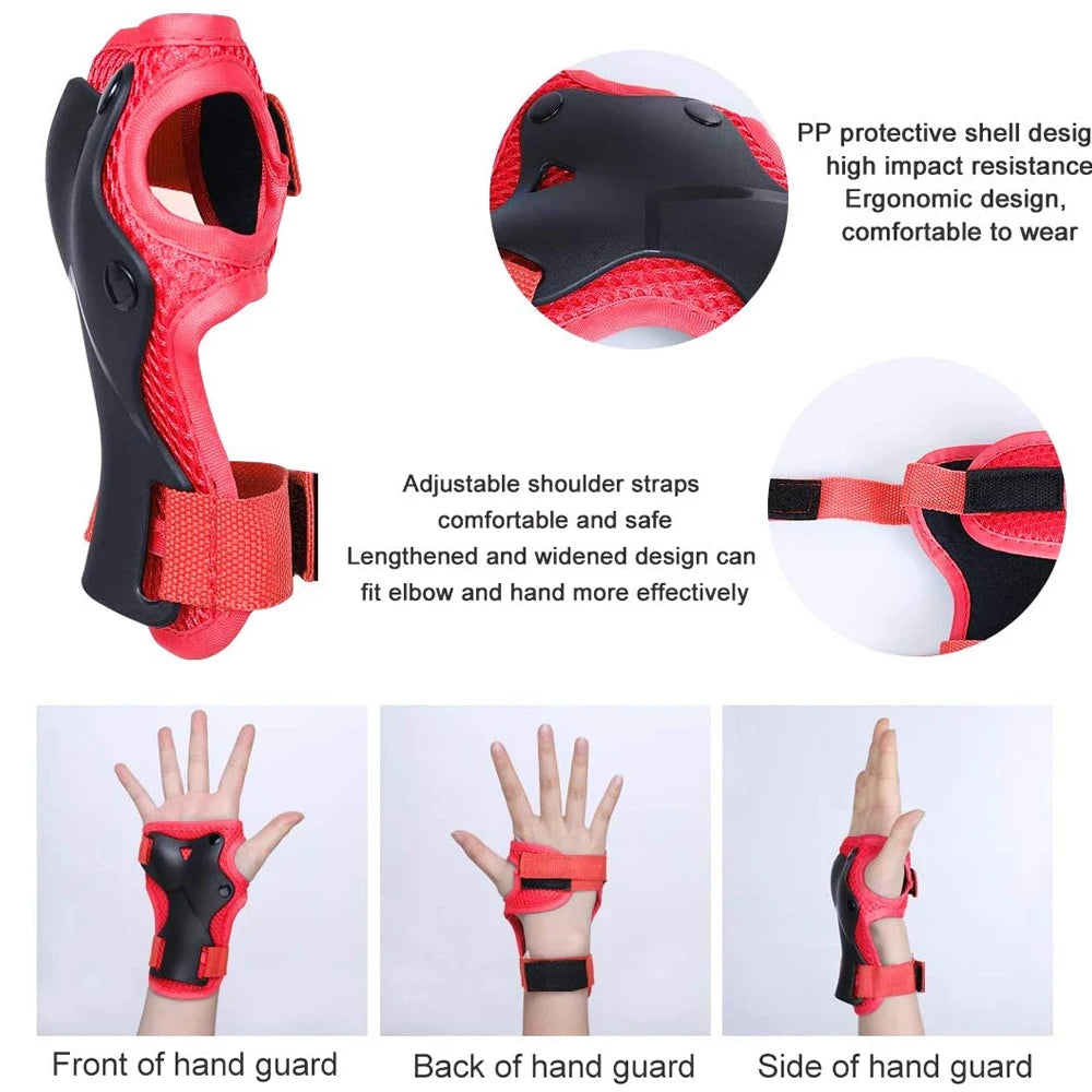Kids Knee Pads & Elbow Pads Set – Protective Safety Gear for Children Ages 3–7