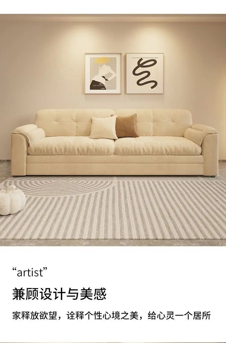Lazy Relaxing Living Room Sofa – Comfortable Luxury Designer Minimalist Apartment Sofa