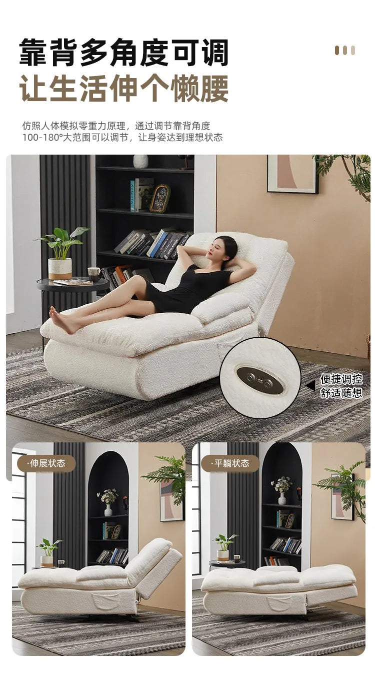 Italian Design Cushion Sofa – Comfortable Multifunctional Small Apartment Sleeper Sofa