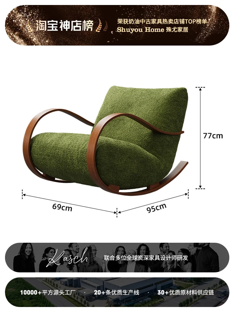 Aesthetic Trendy Living Room Sofa – Western Nordic Comfortable Glamour Sofa