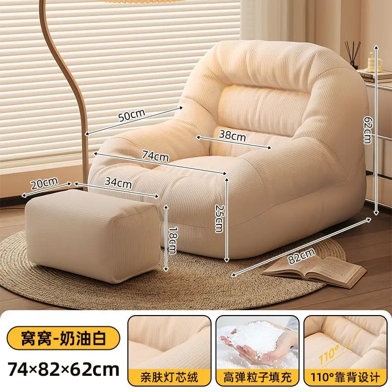 Breathable Multifunctional Compressed Sofa – Soft Strong Support Living Room Sofa