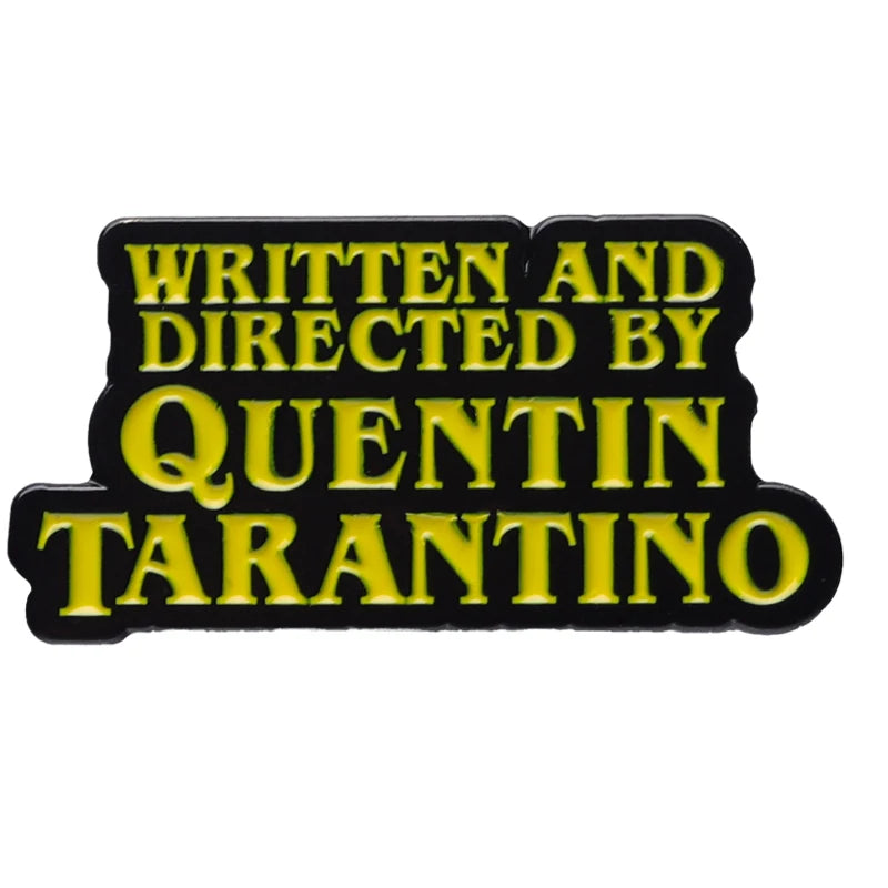 Adventure Thriller Film Enamel Pins Custom Revenge Movies Brooches Lapel Badges Jewelry Gift for Fans Friends