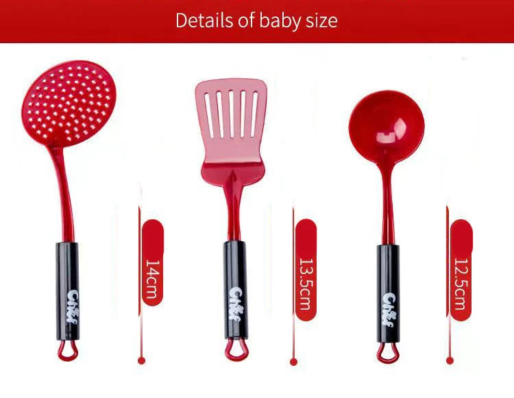 Kids Pretend Play Kitchen Toy – Simulation Food Barbecue Cooking Set for Girls