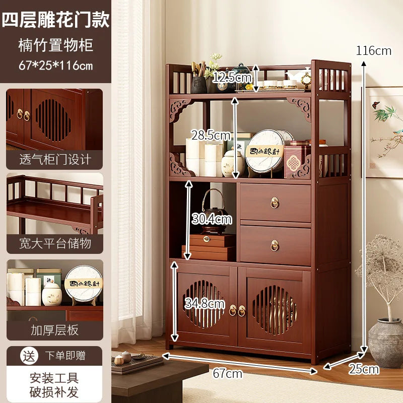 Multifunctional Storage Furniture with Drawers – Modern Home Organization Cabinet