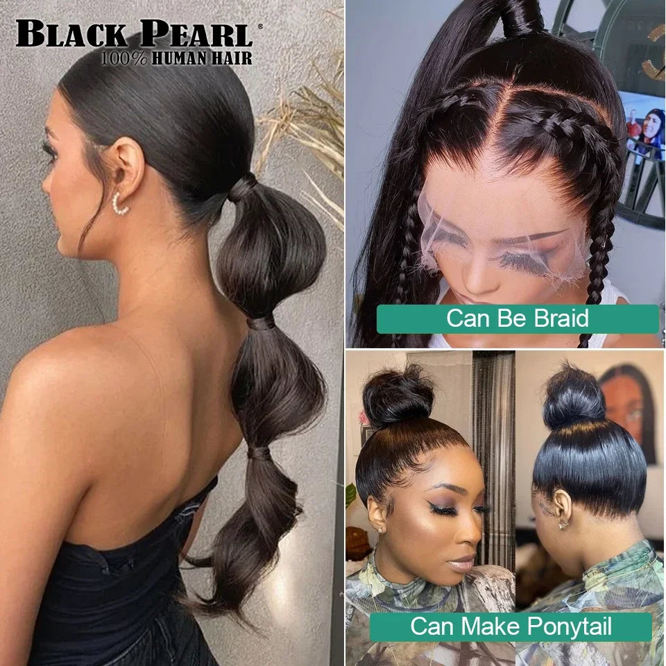 The T-Part Royale — 13x5x2 HD Lace Frontal Wig | Bone Straight | 100% Malaysian Remy Hair | Ready to Wear
