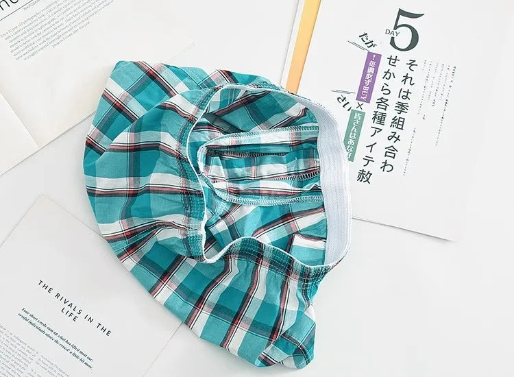 Underwear Men's Aro Pants Sleeping  Thin Cotton Low Waist Sexy Casual Shorts Quadrangle  U-shaped Pocket Home Pants