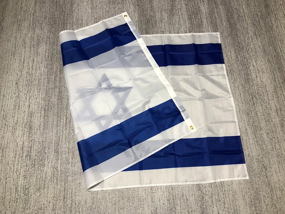 Israel National Flag – 60x90cm & 90x150cm Polyester Banner for Indoor & Outdoor Use