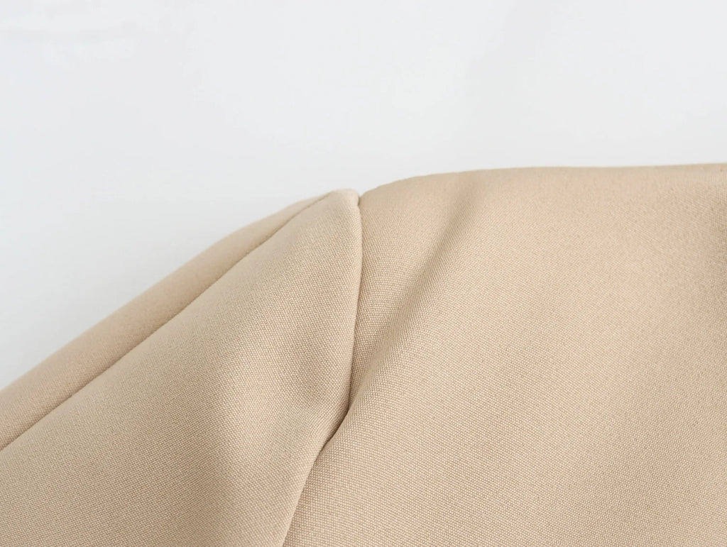 HH Women Fashion Solid Jacket High Street Long Sleeve Covered Button Female Coat With Pocket 2024 Autumn Office Lady Outwear