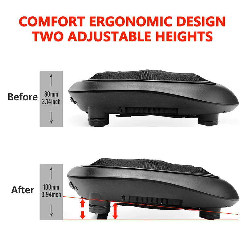 Electric Foot Massager with Heat Compress – Shiatsu Foot Massage Machine for Pain Relief