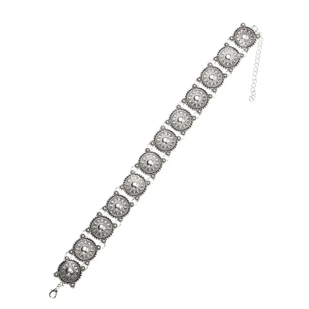 Fashion Vintage Jewelry Set – Necklace & Bracelet Wrist & Neck Accessories for Women