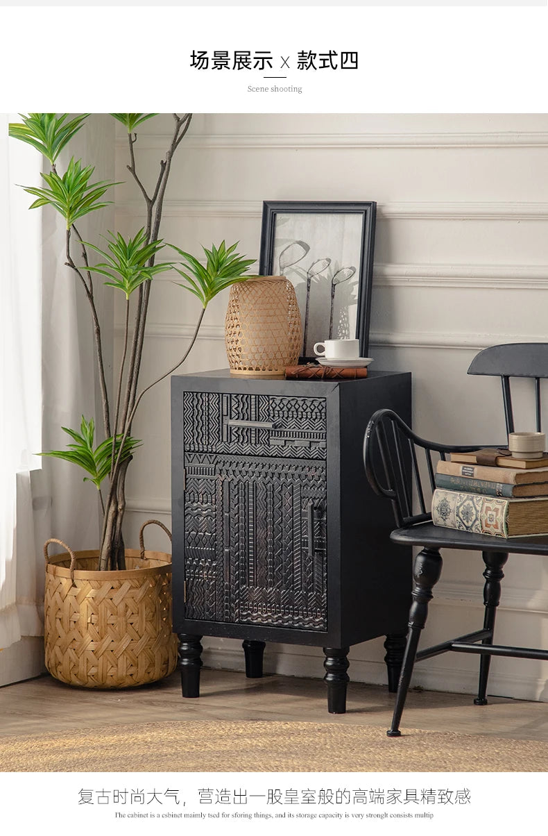 European Quality Living Room Cabinet – Premium Storage Display Unit