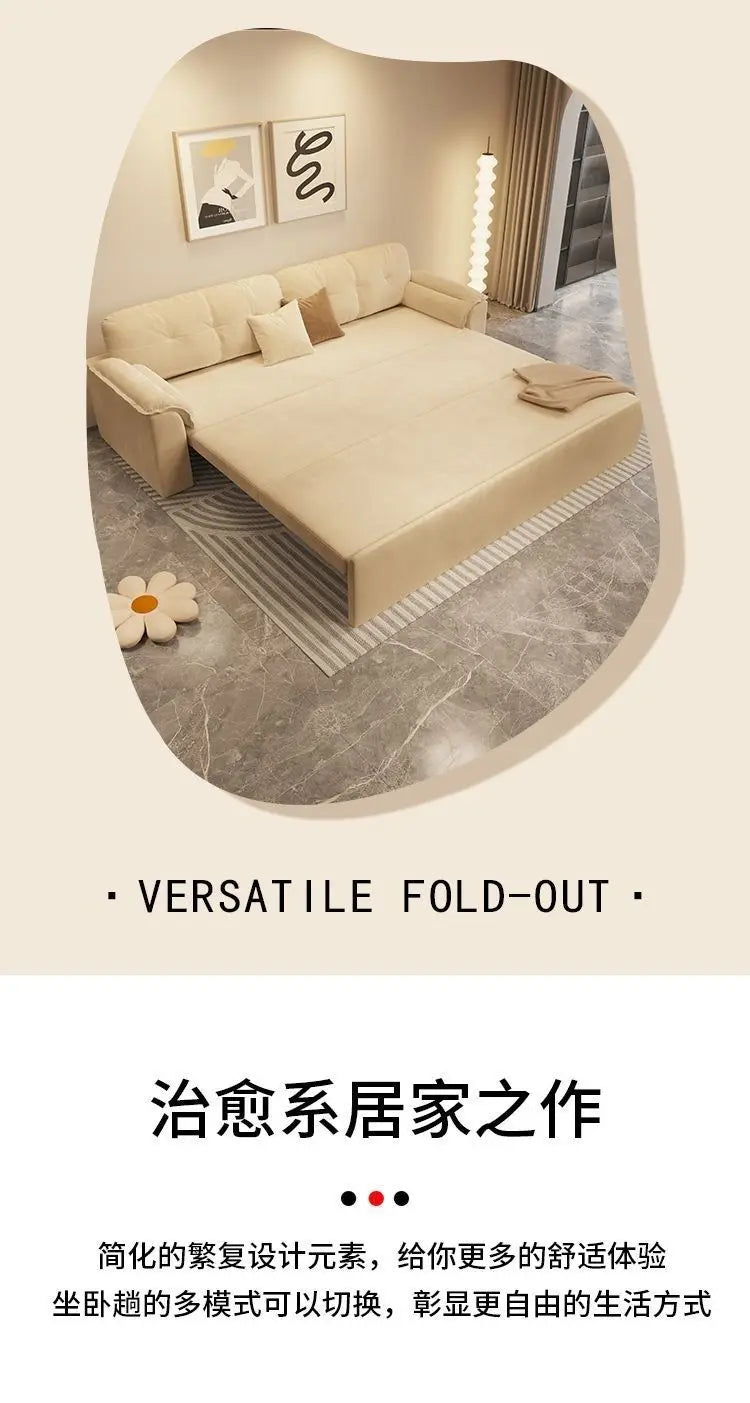 Lazy Relaxing Living Room Sofa – Comfortable Luxury Designer Minimalist Apartment Sofa