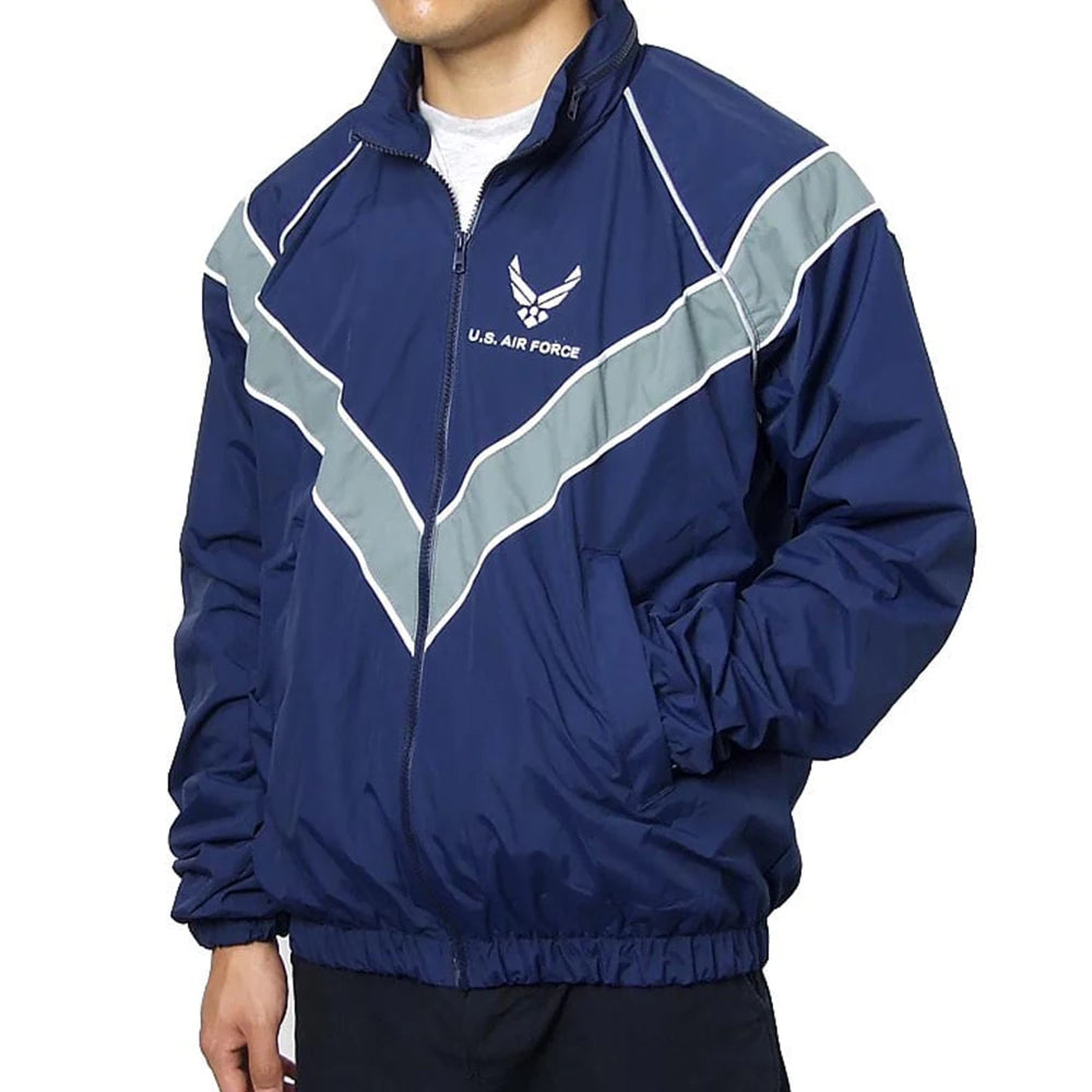US Air Force PT Running Jacket – Waterproof Windbreaker Training Uniform