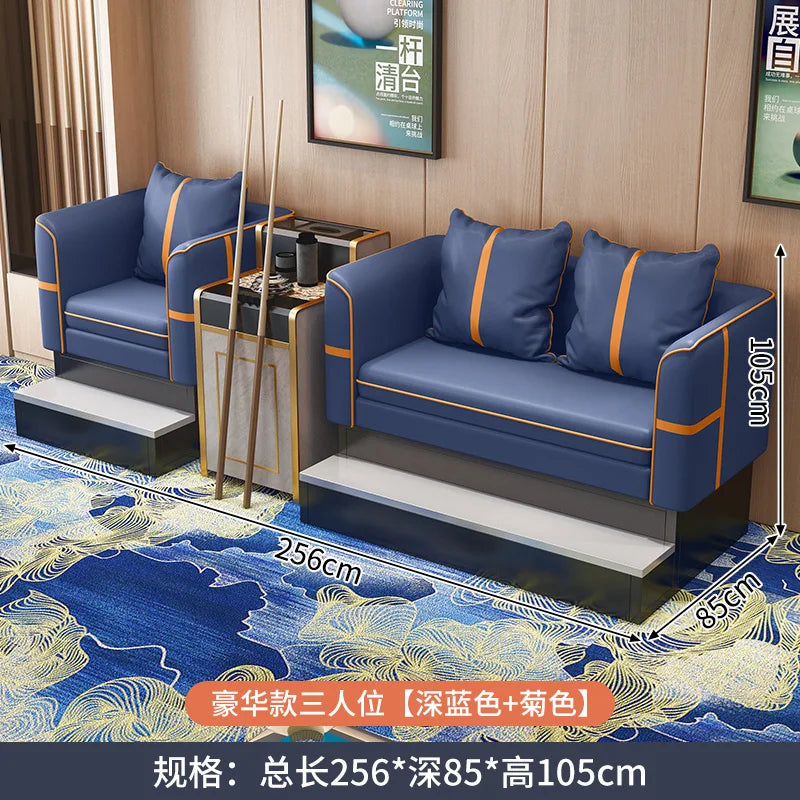 Economic Lounge Double Sofa – Luxury Minimalist Elegant Cushion Sofa for Living Room