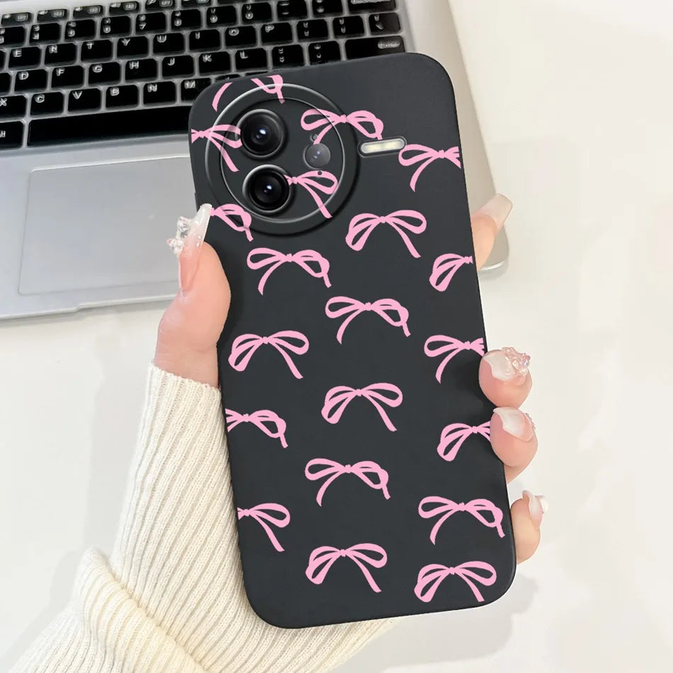 Xiaomi Poco F7 Ultra / F7 Pro Phone Case – Cute Cat & Panda Soft Silicone Shockproof Cover