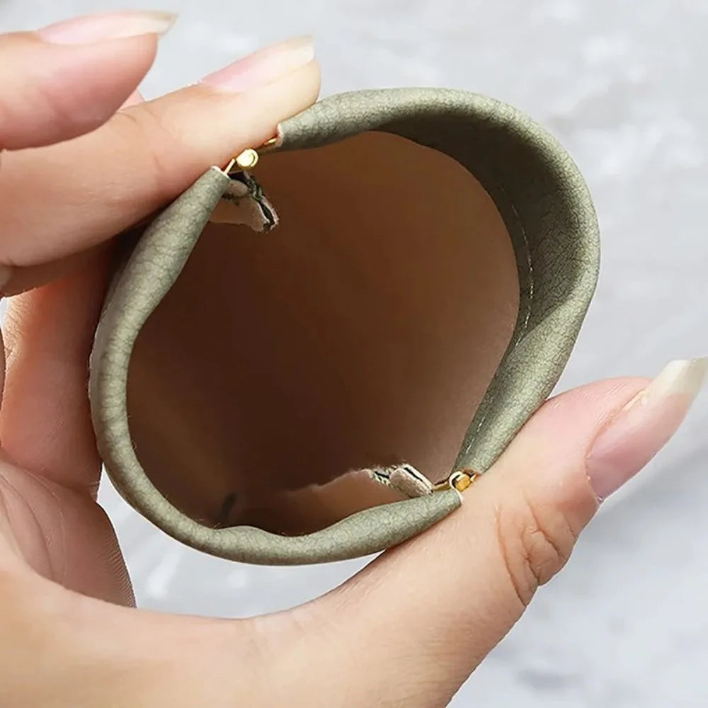 New Soft Leather Sun Glasses Pouch Simple Solid Eyewear Storage Bags PU Waterproof Bag Case Gifts Eyewear Accessories