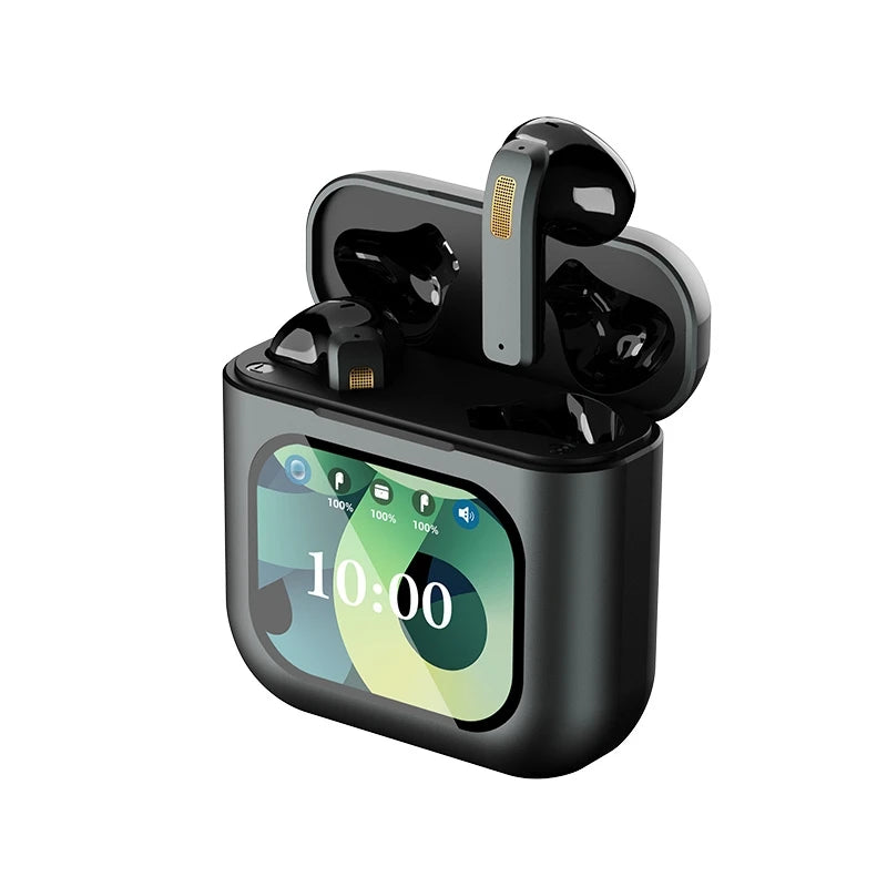 Summit Original Touchscreen ENC Wireless Headset – 2025 Latest Noise-Cancelling Bluetooth Earphones