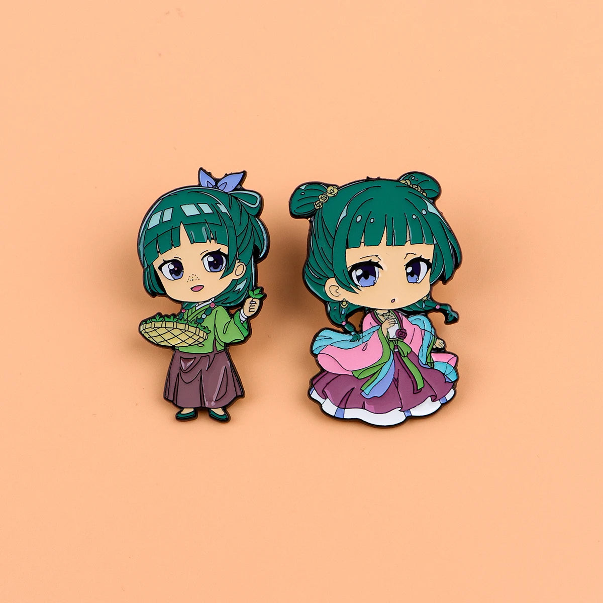 Cute Girls Enamel Pin Anime Characters Brooches on Clothes Badge Bag Clothes Kawaii Cat Lapel Woman Men Jewelry Fans Adults Gift
