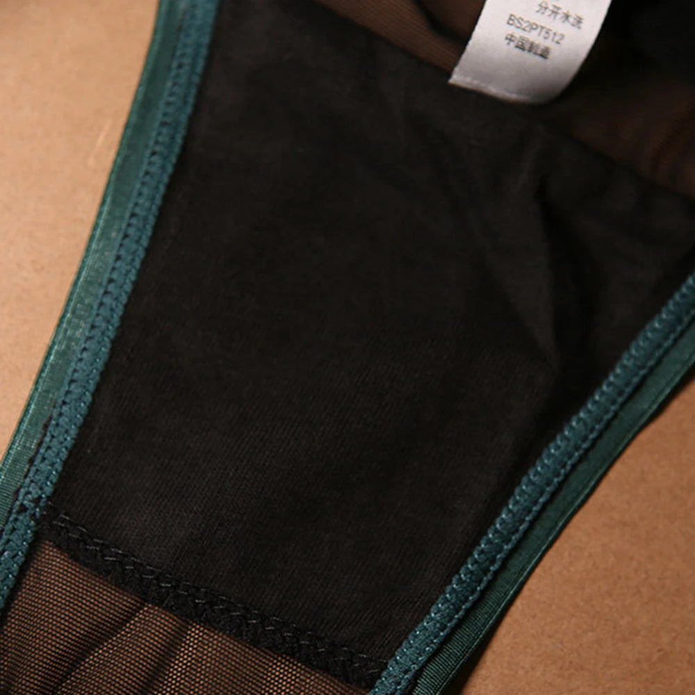 Women's Sheer Seamless Underwear – Breathable See-Through Briefs