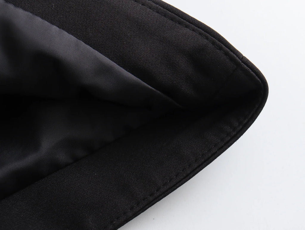 HH Women Fashion Solid Jacket High Street Long Sleeve Covered Button Female Coat With Pocket 2024 Autumn Office Lady Outwear