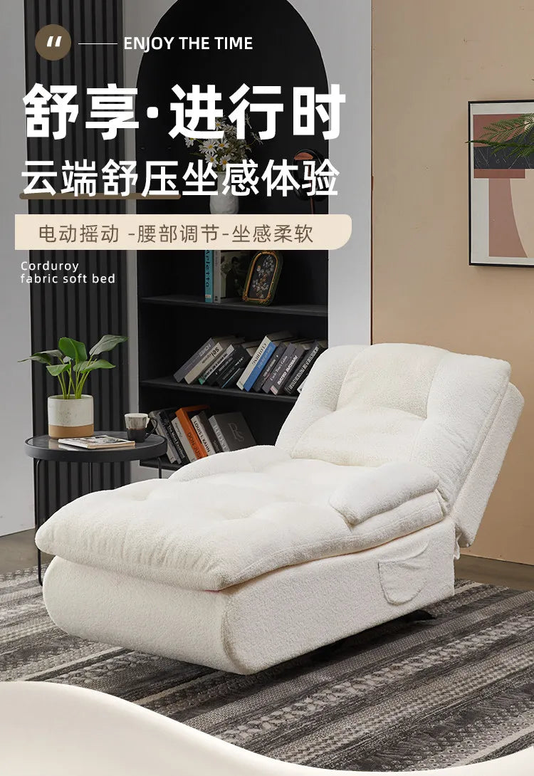 Italian Design Cushion Sofa – Comfortable Multifunctional Small Apartment Sleeper Sofa