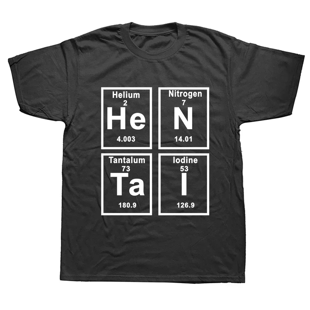 Funny Periodic Table Graphic T-Shirt – Novelty Science Humor Tee for Men & Women