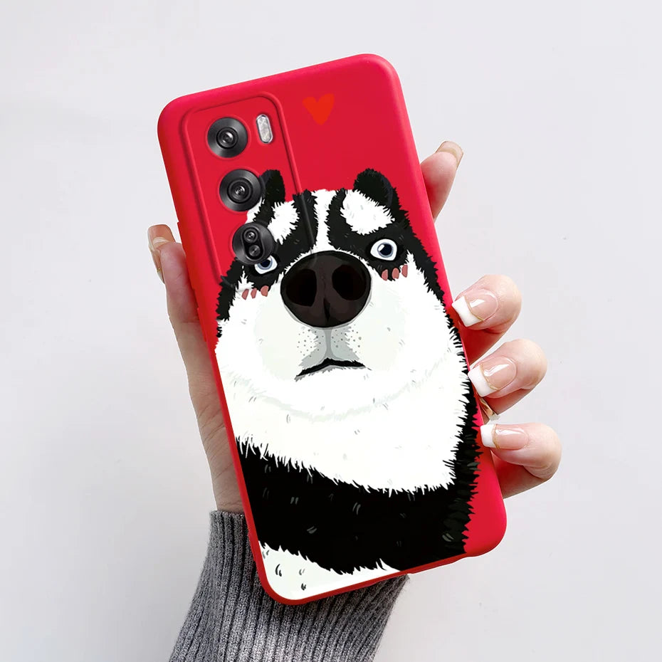 OPPO Reno 12 Pro 5G Phone Case – Cute Rabbit & Panda Soft Silicone Cover (CPH2629)