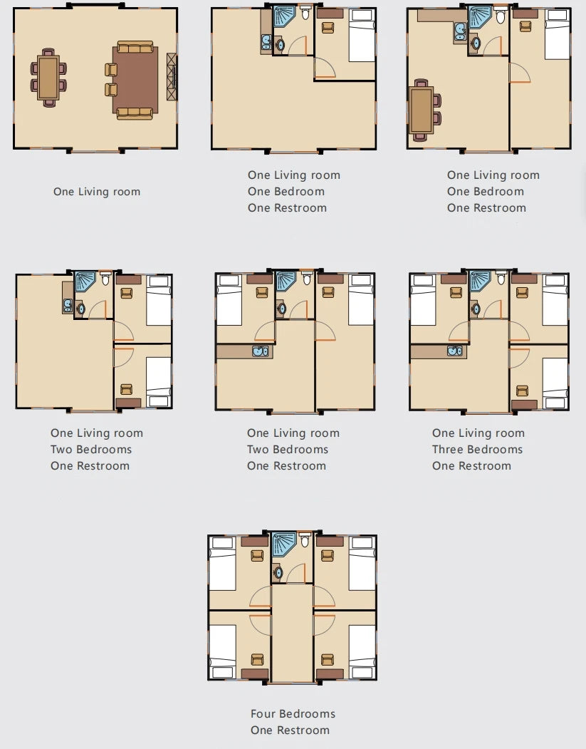 High Quality Folding Villa House – Prefabricated Luxury Living Home