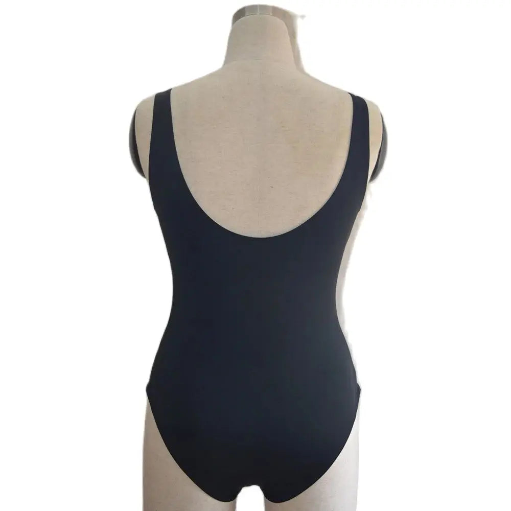 Backless Push-Up Bodysuit Swimsuit – Women's Sexy One-Piece Beach Outfit