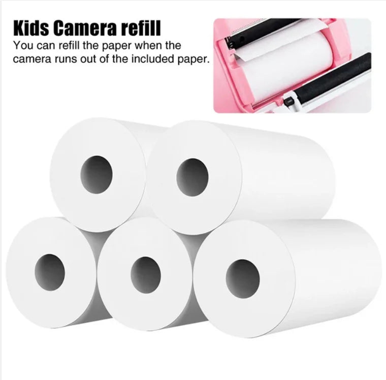 Kids Digital Camera – 1080P HD Instant Print Photo with Video Recorder & Mini Thermal Printer