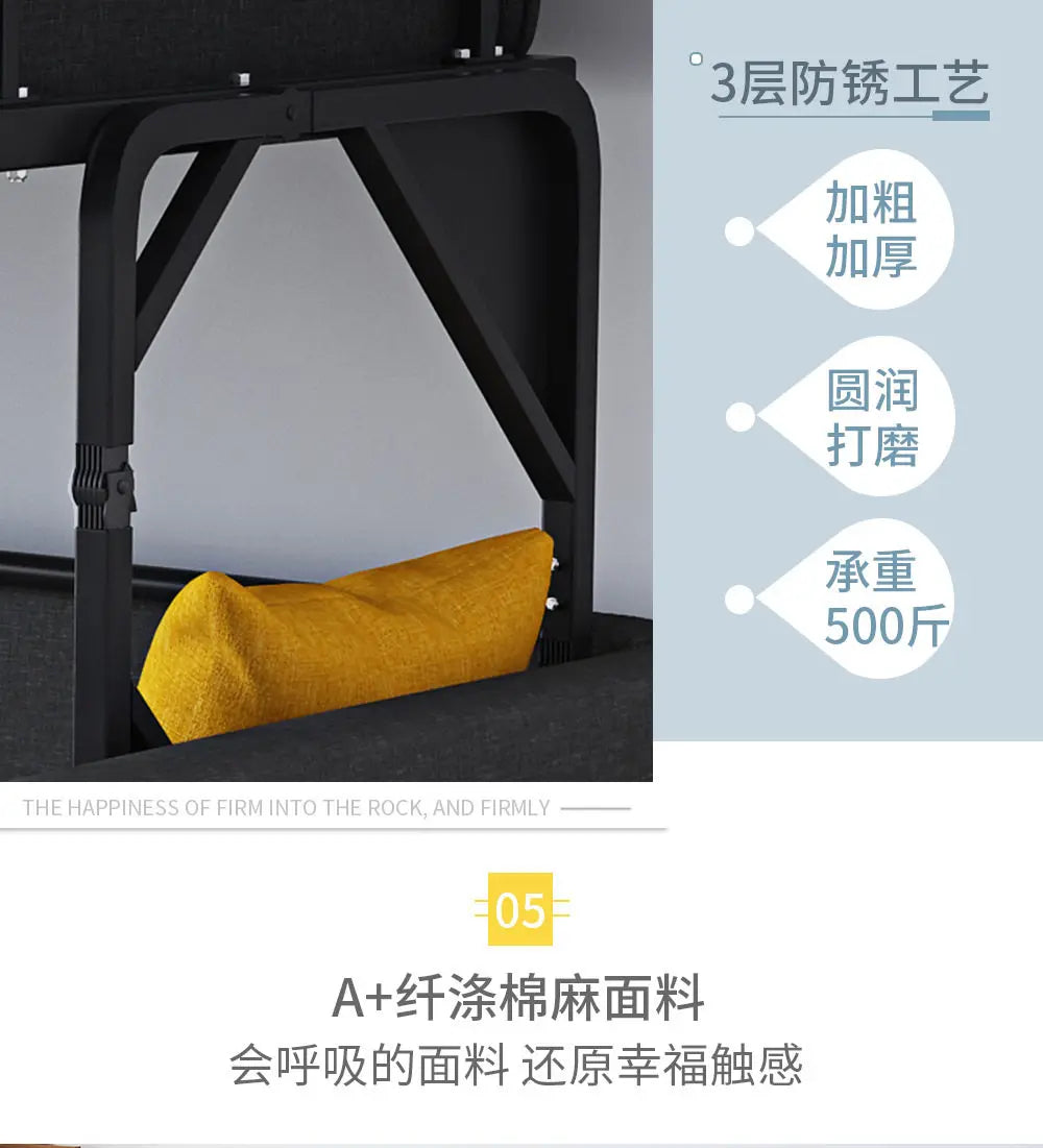 Apartment Multifunctional Sleeper Sofa – Luxury Comfortable Soft Adults Sofa