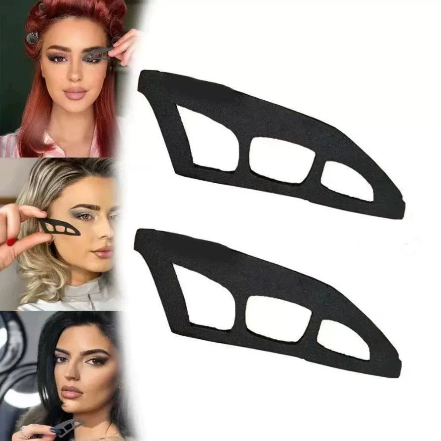 1-50PCs Female Eye Shadow Tool Multi-function Quick Eye Makeup Template Universal Eye Shadow Makeup Tool Suitable For Beginners