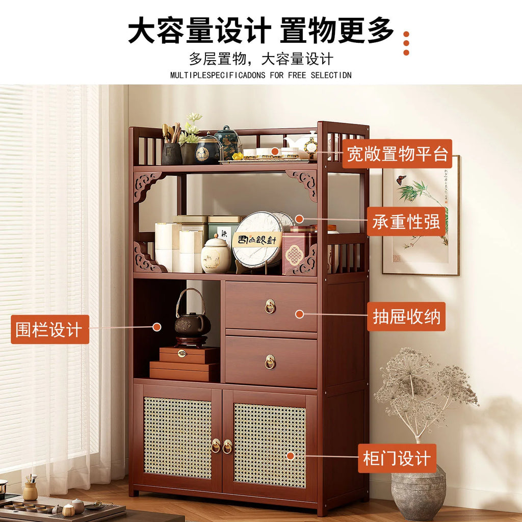 Multifunctional Storage Furniture with Drawers – Modern Home Organization Cabinet