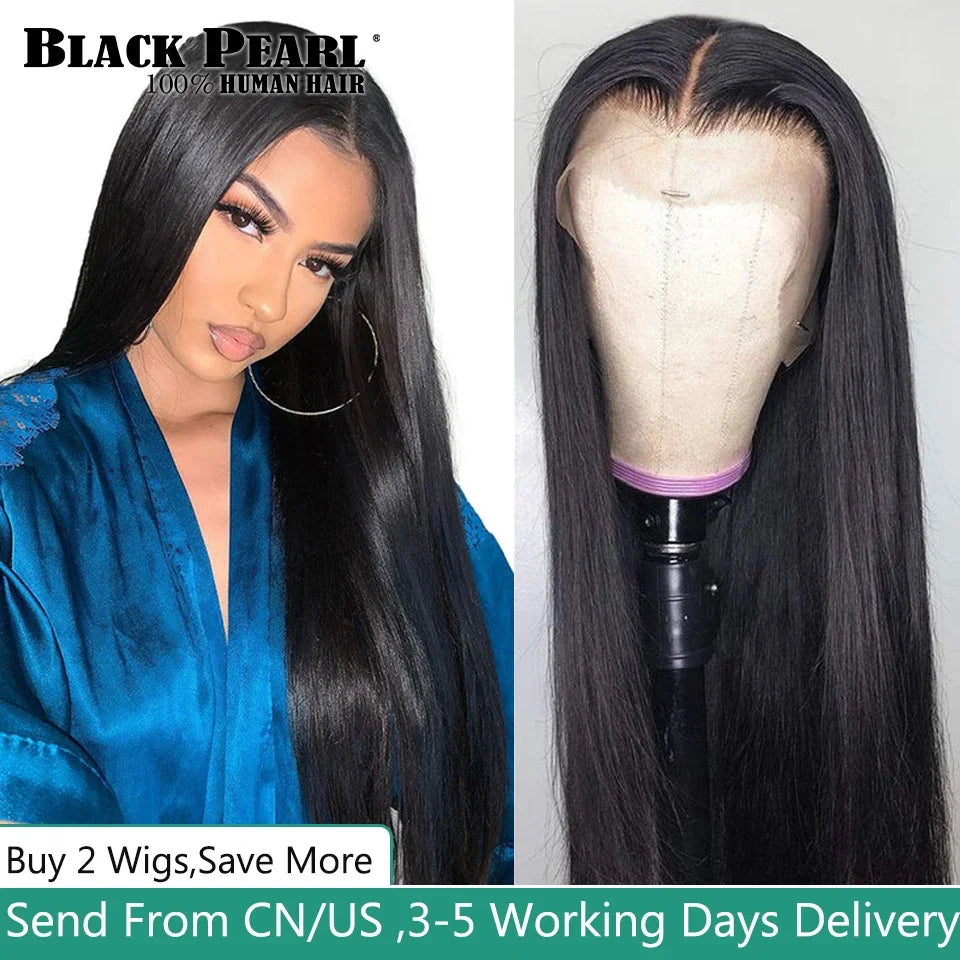 The T-Part Royale — 13x5x2 HD Lace Frontal Wig | Bone Straight | 100% Malaysian Remy Hair | Ready to Wear