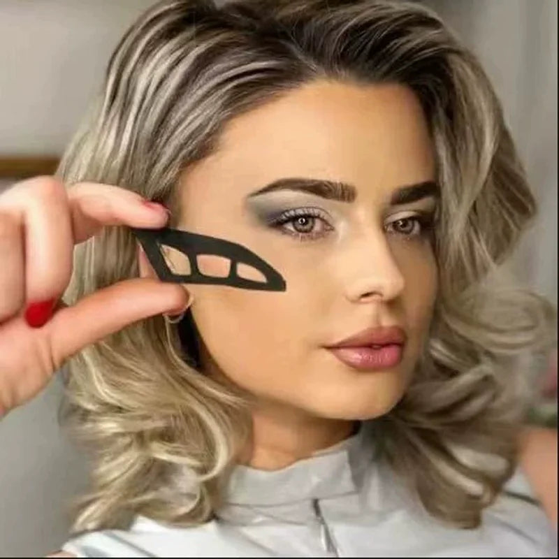 1-50PCs Female Eye Shadow Tool Multi-function Quick Eye Makeup Template Universal Eye Shadow Makeup Tool Suitable For Beginners
