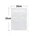 200/50PCS Disposable Tea Filter Bags Non-woven Fabric Tea Bag with Drawstring Kitchen Filter Paper for Coffee Herb Loose Tea