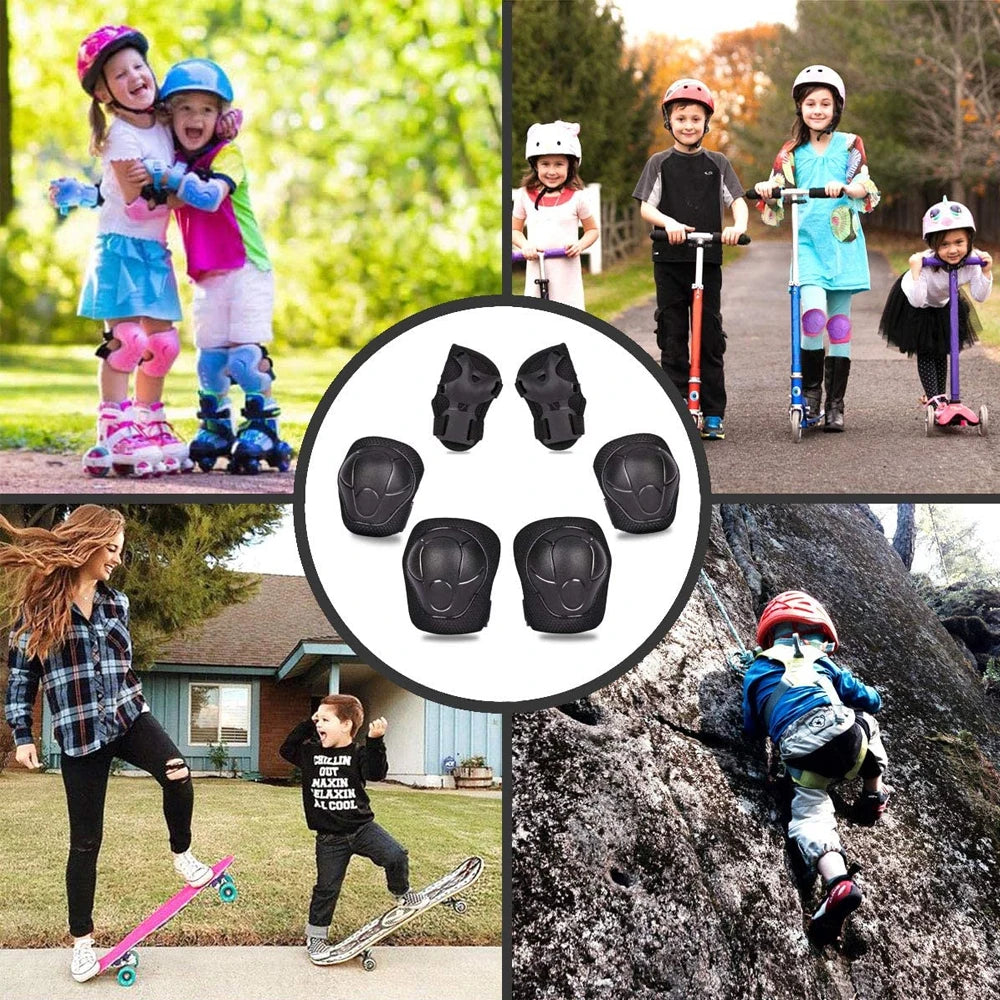 Kids Knee Pads & Elbow Pads Set – Protective Safety Gear for Children Ages 3–7