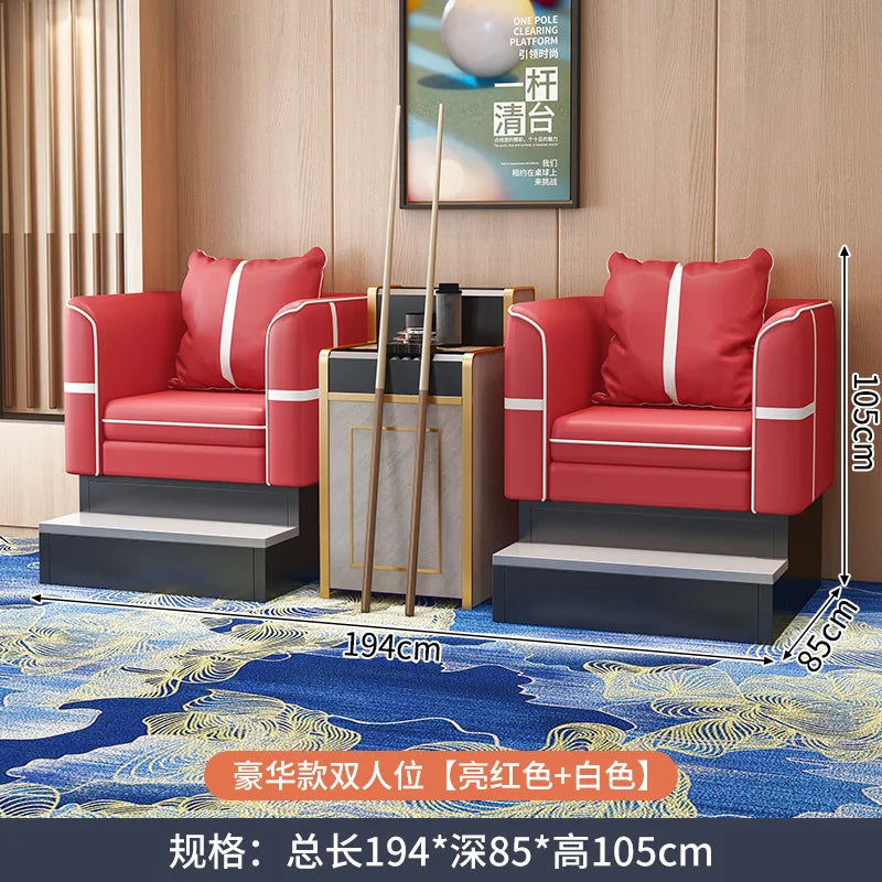 Economic Lounge Double Sofa – Luxury Minimalist Elegant Cushion Sofa for Living Room