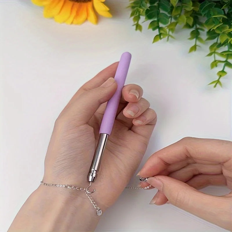 Bracelet Wearing Helper Tool – Jewelry Assistant for Easy One-Handed Clasp Fastening