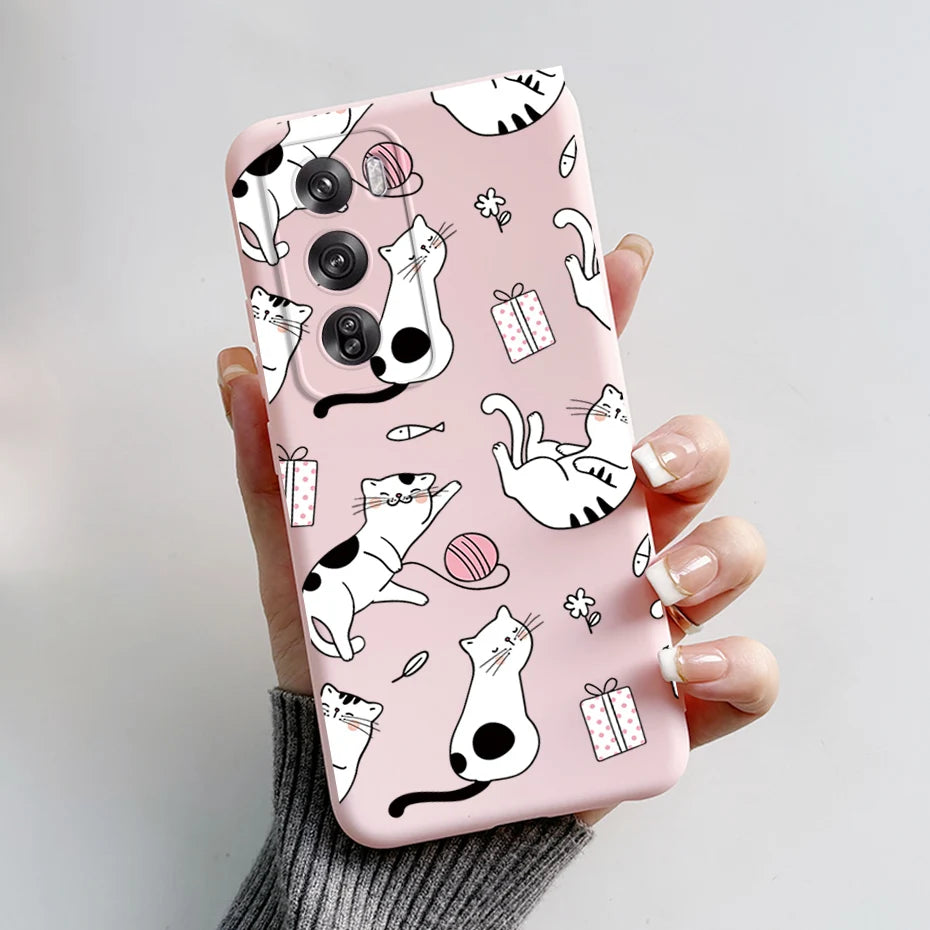 OPPO Reno 12 Pro 5G Phone Case – Cute Rabbit & Panda Soft Silicone Cover (CPH2629)