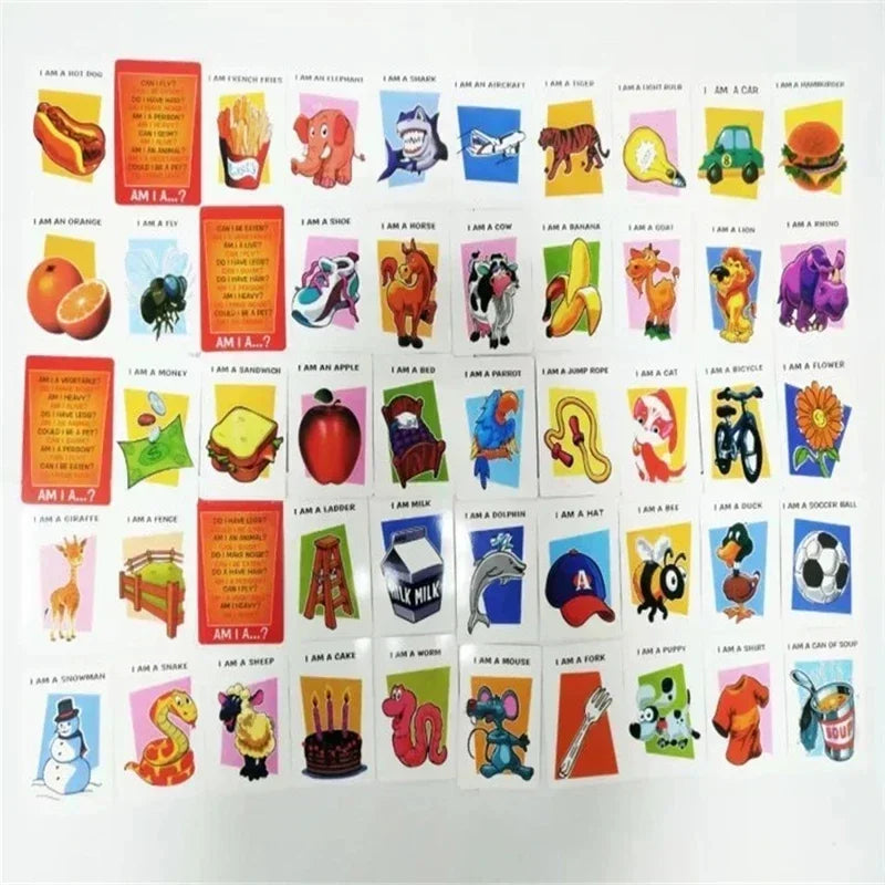 Kids Picture Guessing Board Game – Who Is It? Family Party Game for Children