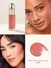 Rare Beauty Liquid Blush – Silky Smooth High-Gloss Mirror Finish Makeup