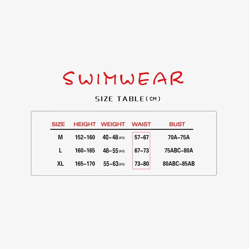 2024 Women's Swimwear Female Swimsuit Red Padded Triangle Bathing Suits Girls Korean High Waisted Bikini Set Beach Wear Swim