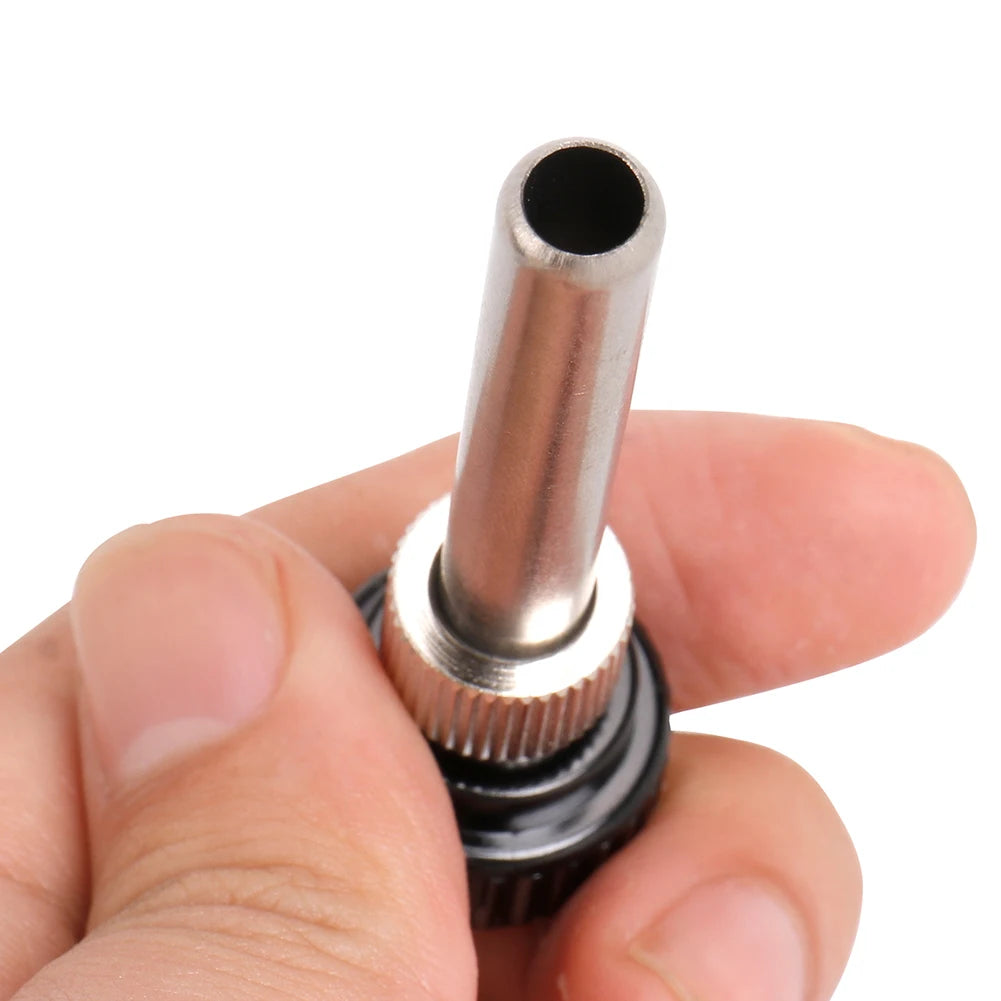 3Pcs/set Socket+nut+electric Wood Head,Soldering Station Iron Handle Accessories For 852D 936 937D 898D Iron Head Cannula Iron